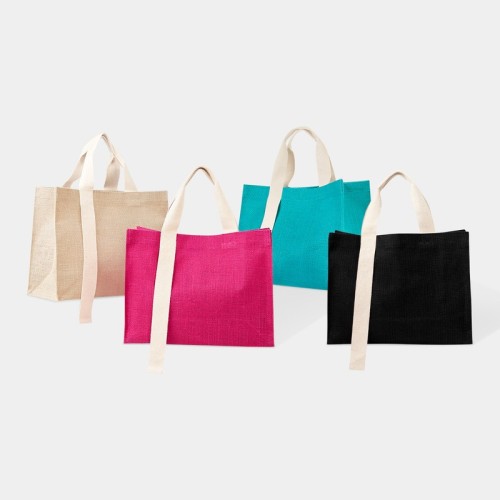 Bolsa Ecologica Bolsa Sabbia Negro SIN 764 N Negro (SIN764N – yute / algodon – articulo promocional)