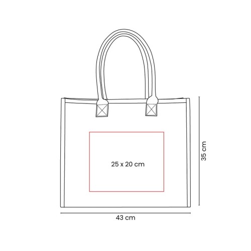 Bolsa Bolsa Elain Cafe SIN 766 C Cafe (SIN766C – canvas / curpiel – articulo promocional)
