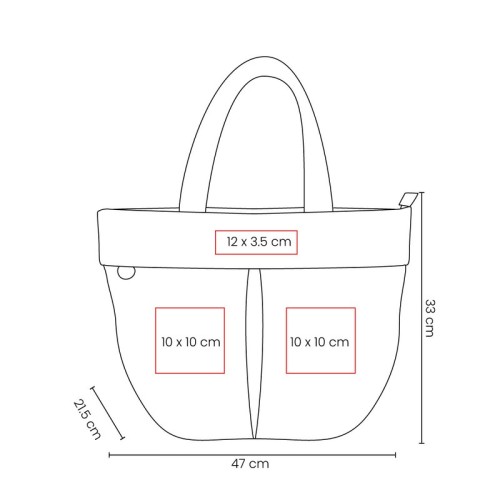 Bolsa Bolsa Yorik Negro SIN 768 N Negro (SIN768N – poliester – articulo promocional)