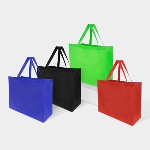 Bolsa Reutilizable Bolsa Basko Verde SIN 771 V Verde (SIN771V – non woven 90 g – articulo promocional)
