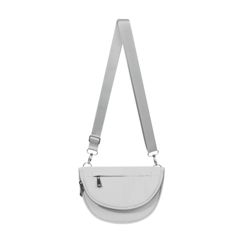 Cangurera Bolsa Satelita Gris SIN 778 G Gris (SIN778G – poliester – articulo promocional)