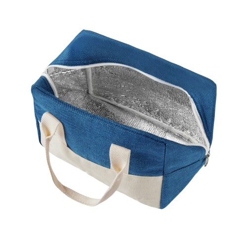 Hielera Lonchera Leinen Azul SIN 890 A Azul (SIN890A – poliester / poli-algodon/ aluminio – articulo promocional)