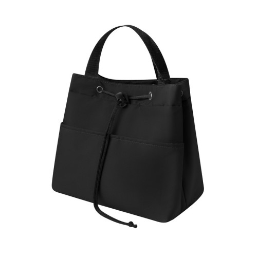 Hielera Lonchera Ikel Negro SIN 913 N Negro (SIN913N – poliester / acetato de vinilo de polietileno – articulo promocional)