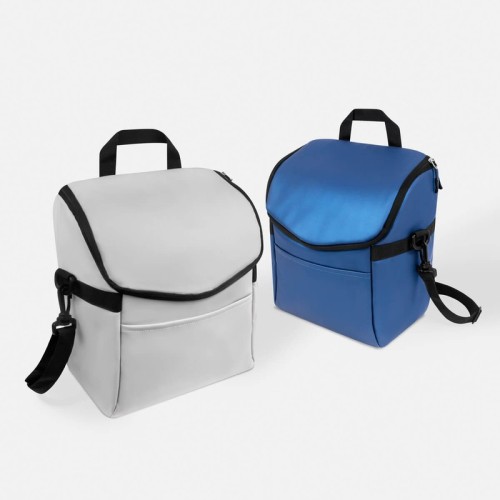 Hielera Lonchera Harbin Azul Marino SIN 914 AM Azul Marino (SIN914AM – pu /poliester / acetato de vinilo de polietileno – articulo promocional)