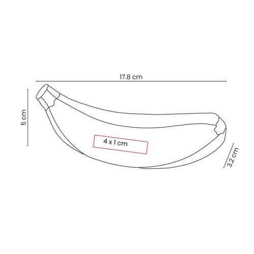 Figura Antiestres Anti-stress Platano Amarillo SOC 019 Y Amarillo (SOC019Y – pu – articulo promocional)