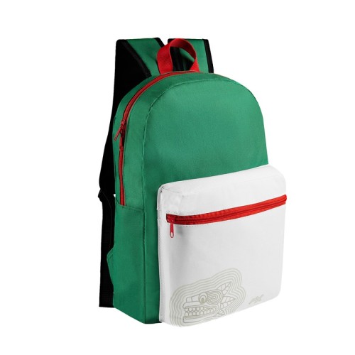 Mochila Escolar Mochila Mexico SOC 092 MX Mexico (SOC092MX – poliester – articulo promocional)