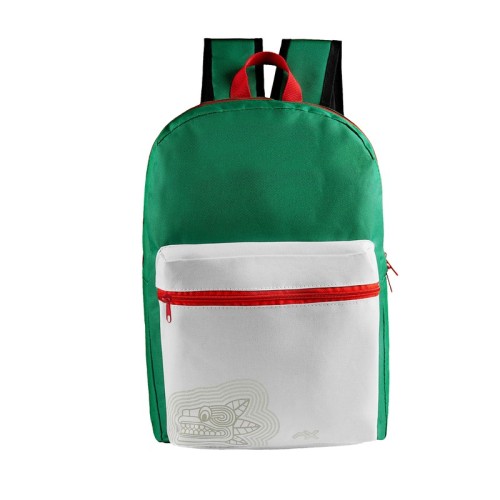 Mochila Escolar Mochila Mexico SOC 092 MX Mexico (SOC092MX – poliester – articulo promocional)