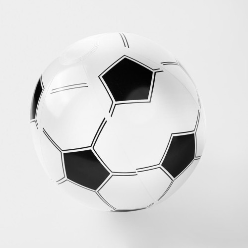 Juguetes Pelota Inflable Soccer SOC 973 BN Blanco con Negro (SOC973BN – plastico – articulo promocional)
