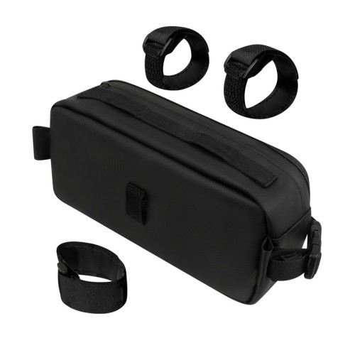 Articulo Deportivo Bolsa para Bicicleta Draugs SPO 020 N Negro (SPO020N – poliester / poliuretano termoplastico – articulo promocional)