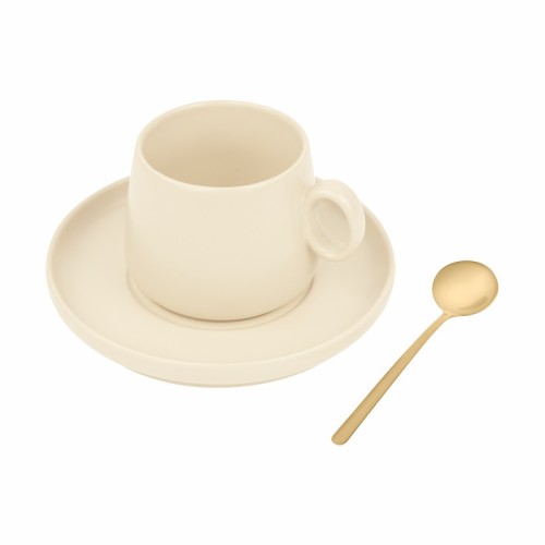 Tazas Set de Taza Zaphir Hueso TAZ 076 HU Hueso (TAZ076HU – ceramica / metal – articulo promocional)