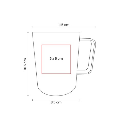 Tazas Taza Janis Azul TAZ 078 A Azul (TAZ078A – plastico / metal – articulo promocional)