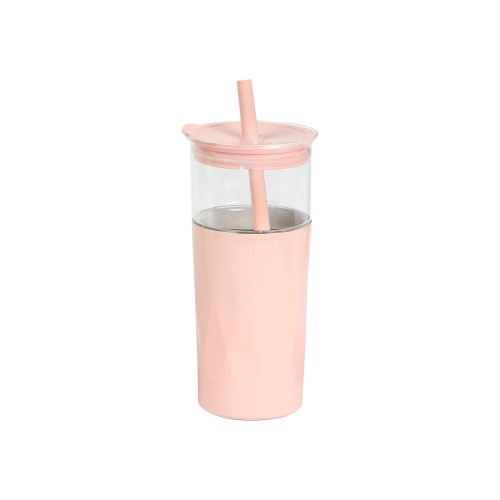 Bebida Vaso Pisana. TE-243RS Rosa Claro (TE243RS – articulo promocional)