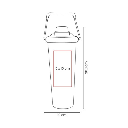 Termo Metalico Termo Kruna Azul TMPS 242 A Azul (TMPS242A – acero inoxidable / plastico – articulo promocional)