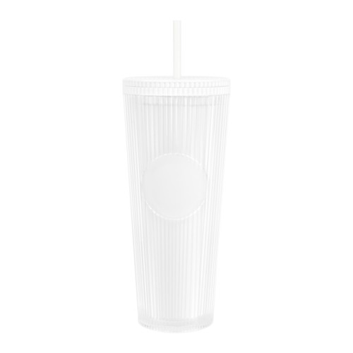 Vasos Vaso Viiva Blanco TMPS 246 B Blanco (TMPS246B – plastico as – articulo promocional)
