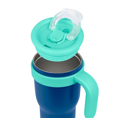 Termo Metalico Termo Antall Azul TMPS 247 A Azul (TMPS247A – acero inoxidable / plastico / silicon – articulo promocional)