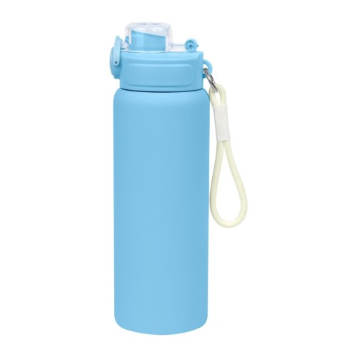 Termo Metalico Termo Sarkar Azul Pastel TMPS 249 AP Azul Pastel (TMPS249AP – acero inoxidable / plastico – articulo promocional)