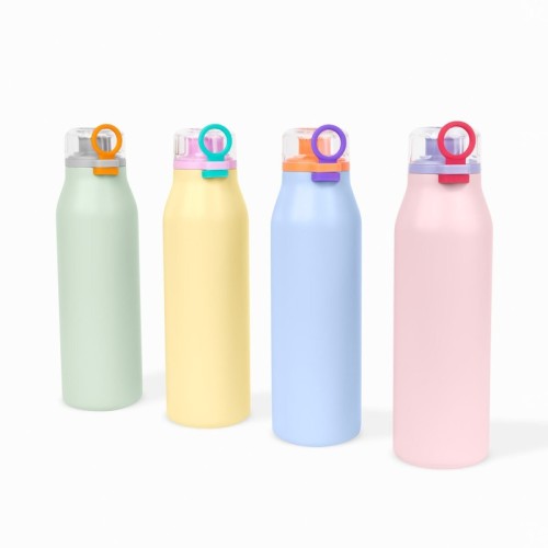 Termo Metalico Termo Daire Azul TMPS 250 A Azul (TMPS250A – acero inoxidable / plastico / silicon – articulo promocional)