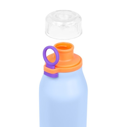 Termo Metalico Termo Daire Azul TMPS 250 A Azul (TMPS250A – acero inoxidable / plastico / silicon – articulo promocional)