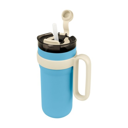 Termo Metalico Termo Rantai Azul TMPS 252 A Azul (TMPS252A – acero inoxidable / plastico – articulo promocional)