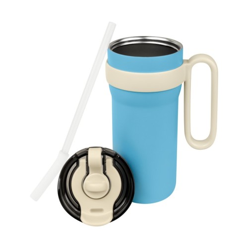 Termo Metalico Termo Rantai Azul TMPS 252 A Azul (TMPS252A – acero inoxidable / plastico – articulo promocional)