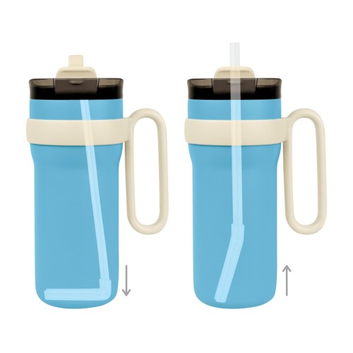 Termo Metalico Termo Rantai Azul TMPS 252 A Azul (TMPS252A – acero inoxidable / plastico – articulo promocional)
