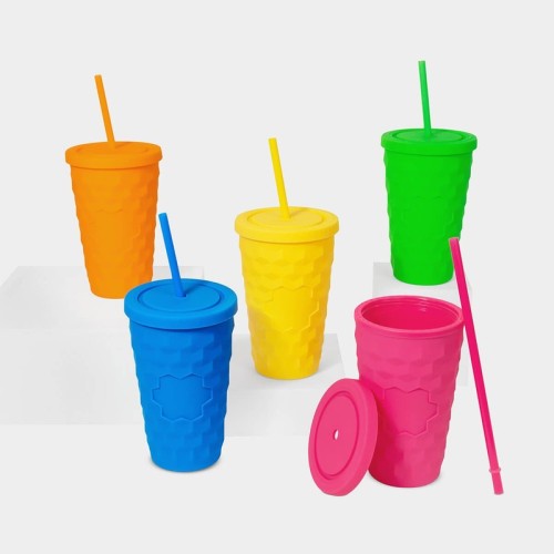 Vasos Vaso Gleb Rosa TMPS 254 P Rosa (TMPS254P – plastico – articulo promocional)