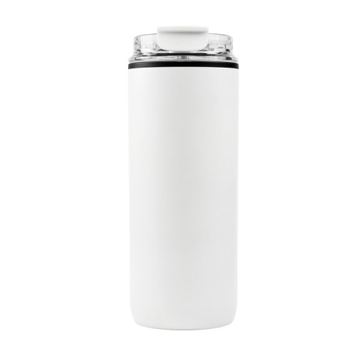 Termo Metalico Termo Yaku Blanco TMPS 268 B Blanco (TMPS268B – acero inoxidable / plastico – articulo promocional)