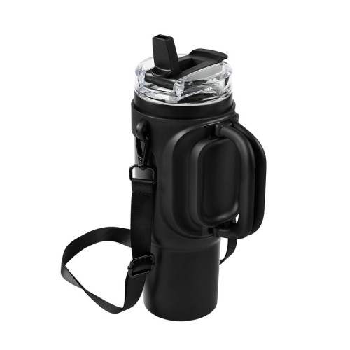 Termo Metalico Termo Canada Negro TMPS 275 N Negro (TMPS275N – acero inoxidable / plastico / poliester – articulo promocional)