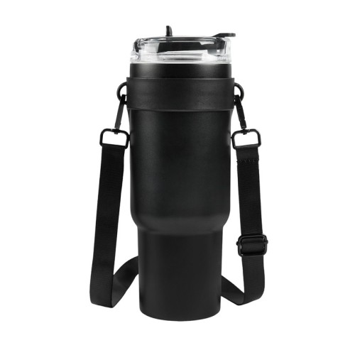 Termo Metalico Termo Canada Negro TMPS 275 N Negro (TMPS275N – acero inoxidable / plastico / poliester – articulo promocional)