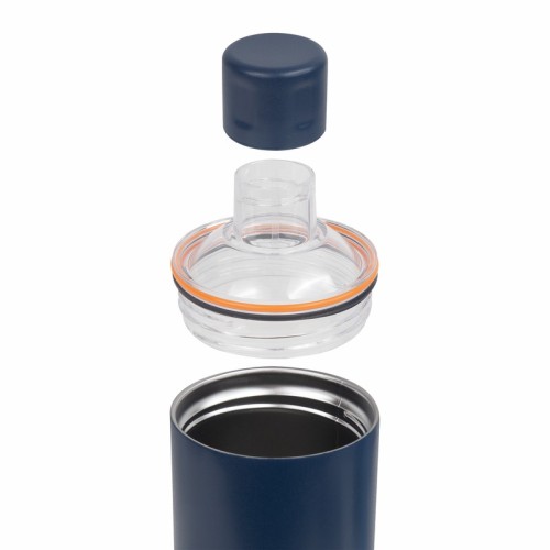 Termo Metalico Termo Kalix Azul TMPS 277 A Azul (TMPS277A – acero inoxidable / plastico – articulo promocional)