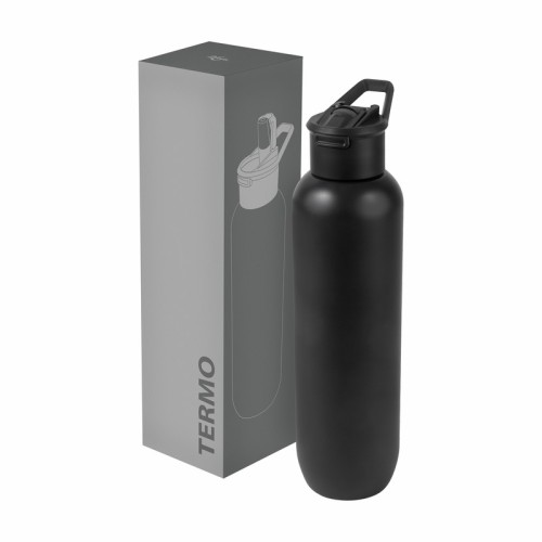 Termo Metalico Termo Rokta Negro TMPS 280 N Negro (TMPS280N – acero inoxidable / plastico – articulo promocional)