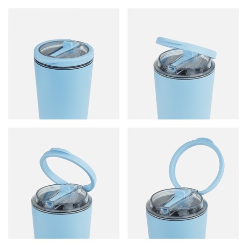 Termo Metalico Termo Bloem Azul Pastel TMPS 289 AP Azul Pastel (TMPS289AP – acero inoxidable / plastico – articulo promocional)