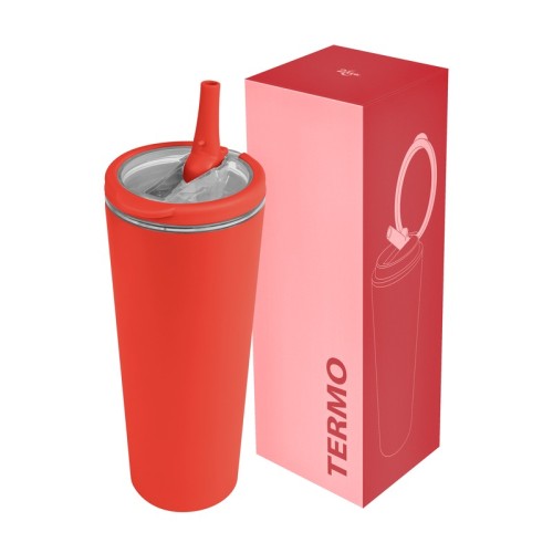 Termo Metalico Termo Bloem Rojo TMPS 289 R Rojo (TMPS289R – acero inoxidable / plastico – articulo promocional)