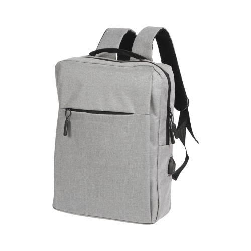 Mochila Backpack Rayyan. TX-152G Gris (TX152G – articulo promocional)