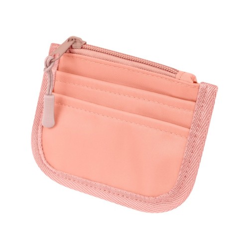 Porta Documentos Monedero Dirham Rosa W 654 P Rosa (W654P – poliester – articulo promocional)