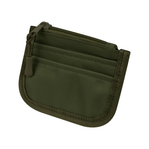 Porta Documentos Monedero Dirham Verde W 654 V Verde (W654V – poliester – articulo promocional)