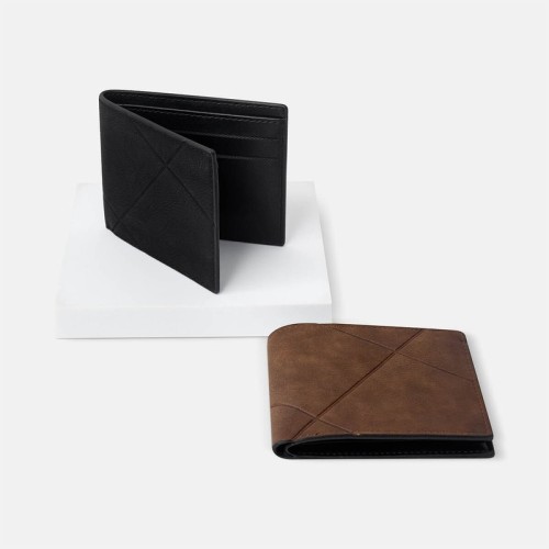 Porta Documentos Cartera Riyal Negro W 655 N Negro (W655N – curpiel / poliester – articulo promocional)