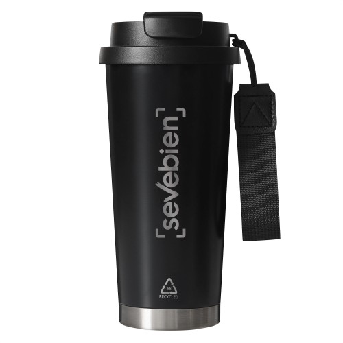 Mug Termico Lungo (T785 NEGRO) – Articulo Promocional