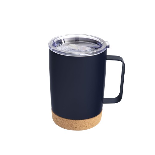 Mug Termico Kork (T762 AZUL) – Articulo Promocional