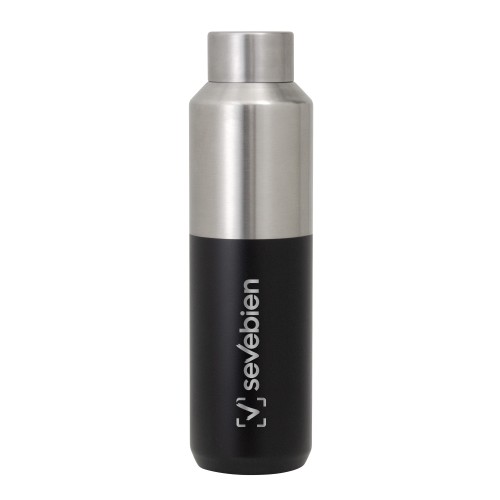 Botella Termica Dash (T744 NEGRO + PLATA) – Articulo Promocional